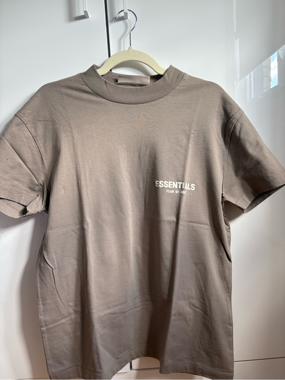 Essentials Men's Short Sleeve T-Shirt in Taupe